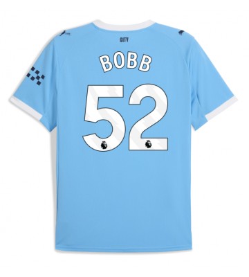 Manchester City Oscar Bobb #52 Hemmatröja 2025-26 Kortärmad Manchester City Oscar Bobb #52 Hemmatröja 2025-26 Kortärmad